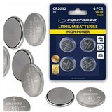 Esperanza Baterije LITHIUM CR2032 4 kom, EZB111 Cijene