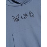 Sinsay Dukserica s kapuljačom i vezom Hello Kitty | shoptok.hr