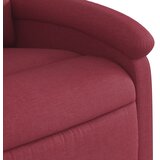  Naslonjač od tkanine crvena boja vina | Eponuda.com
