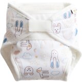 Vimse Hlačke za plenico S - White Teddy Cene
