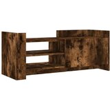 vidaXL TV omarica dimljeni hrast 100x35x40 cm inženirski les | Shoptok.si