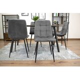KARA stolica - tamnosivi baršun x 4 | shoptok.hr