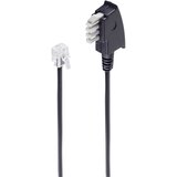 Shiverpeaks faks priključni kabel [1x moški konektor tae-n - 1x RJ11 vtič 6p4c] 3 m črna, (20411215) Cene