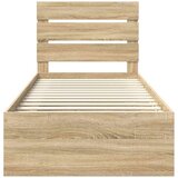  Okvir za krevet s uzglavljem Sonoma hrast 90 x 200 cm | shoptok.hr
