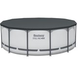 Bestway bazen s okvirom 396x122cm 7u1 pokrov s pumpnim ljestvama 5618W | shoptok.hr