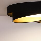  BRILAGI- Plafonsko LED svetlo VELVET TWIST LED/24W/230V 4000K Ø 55 cm crno/zlatno | Eponuda.com