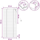  Venecijanska roleta Bijela 65 x 130 cm 35 mm | shoptok.hr