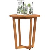  Okrugli vrtni bočni stolić Ø55x60 cm Masivno drvo akacije | shoptok.hr
