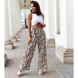 UR/CEO Black pleated floral pants Cesate Cijene
