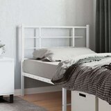  Metalno uzglavlje bijelo 107 cm | shoptok.hr