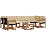  Set vanjskih sofa 8 kom. Prirodna i bež | shoptok.hr