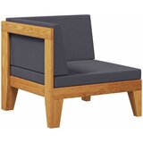  Modularna kutna sofa i tamnosivi jastuci masivno bagremovo drvo | shoptok.hr
