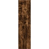 vidaXL Garderobna omara dimljeni hrast 30x50x200 cm inženirski les | Shoptok.si
