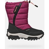 Geox Red Girls Winter Boots Himalaya B Ab - Girls | Shoptok.si