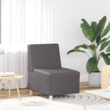 vidaXL Sofa stolica Siva 55 x 74 x 82 cm u