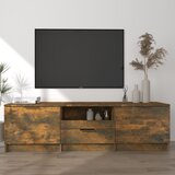 vidaXL tv ormarić boja dimljenog hrasta 140x35x40 cm konstruirano drvo Cijene