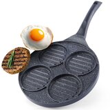 Orion Granitna ponev za žar za burgerje in jajca, 4 luknje, GRANDE, 26,5 cm, (5000037016) | Shoptok.si
