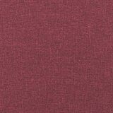  Dvosjed od tkanine crvena boja vina 120 cm | shoptok.hr