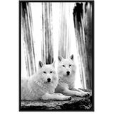  Slika - Forest Love (1 Part) Vertical 60x90 U crnom drvenom okviru | shoptok.hr