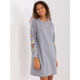 RUE PARIS Dress-RV-SK-8979.94P-gray | shoptok.hr