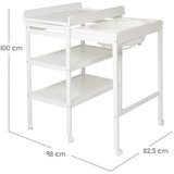 Roba Bijeli stol za presvlačenje Style grau – | shoptok.hr