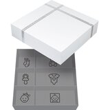 Dooky Luxury Memory Box Triple Frame Printset set za odtis dojenčkovih dlani in stopal 1 kos | Shoptok.si