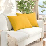  Jastučići za sofu 2 pcs Svijetlo žuta 70 x 50 cm | Eponuda.com