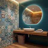 REA Bath Stensko ogledalo LED 80cm Fabio | Shoptok.si