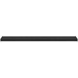 Prozorska klupčica Crno s drvenim uzorkom 160 x 35 x 4,5 cm PVC | shoptok.hr