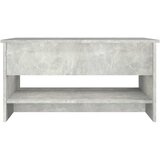  Stolić za kavu boja betona 80x50x40 cm konstruirano drvo | shoptok.hr