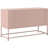 vidaXL TV ormarić ružičasti 100,5x39x60,5 cm čelični | shoptok.hr