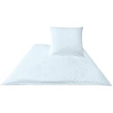 Joop! posteljnina cornflower 200/200 cm žakar bela | Shoptok.si