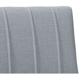  Tapecirani uzglavlje Svijetlo siva 75 cm Čvrsto borovo drvo | shoptok.hr