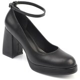 Capone Outfitters Capone Round Toe Ankle Strap Platform Women's Shoes Cene