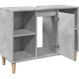 Kupaonski ormarić boja betona 80x33x60 cm od konstruiranog drva | Eponuda.com