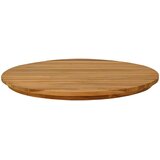  Gornji dio stola Ø 60 x 3,5 Kružni Čvrsto teak drvo Prirodna | shoptok.hr