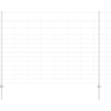 vidaXL Ograda Stube 22 kom U-Kanal 160 cm Pocinčani Čelik | shoptok.hr