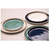 Bitz Bijeli/zeleni tanjur od kamenine ø 27 cm White/Green – | shoptok.hr