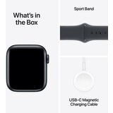 Apple Watch SE 2024 GPS 40mm M/L kucište MXE93QF/A Aluminij Ponoc sportska Ponoc narukvica | shoptok.hr