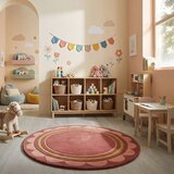 Flair Rugs Bordo ručno rađen vunen okrugao tepih ø 120 cm Lois – | shoptok.hr