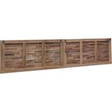  Uzglavlje Zidne Prirodna 200 cm Čvrsto teak drvo | shoptok.hr