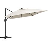  Konzolni vrtni suncobran LED sa stupom 400x300 cm boja pijeska | Eponuda.ba