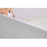 MID.YOU POSTELJA S PREDALOM 120 cm x 200 cm , bela | Shoptok.si