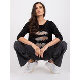 RELEVANCE Blouse-RV-BZ-0226.34P-black | Shoptok.si