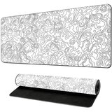 INF Umetniška cvetlična podloga za miško White L, (21734043) | Shoptok.si