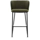 Kave Home Zelen barski stol (višina sedeža 75 cm) Ciselia – | Shoptok.si