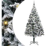 vidaXL Umestno božično drevo med 300 LED Zelena 240 x 150 cm | Shoptok.si