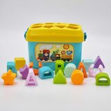 Woopie baby sorter 2u1 kovčeg škrinja + učenje abecede i oblika | shoptok.hr