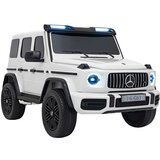  Licencirani auto na akumulator Mercedes Benz G63 AMG XXL MP4 - dvosjed - bijeli | shoptok.hr