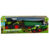  Remote Controlled RC Agricultural Tractor with Tipper Trailer Green 1:24 | Shoptok.si